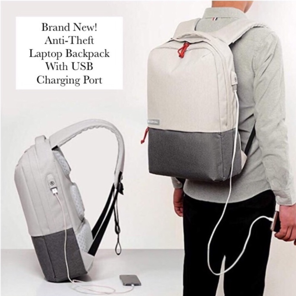 Anti-theft Backpack: Tablets/ Laptop & More